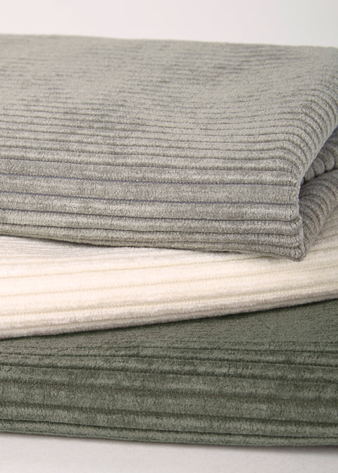Pouf ROLF Velours côtelé