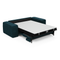 Canapé convertible express matelas 160cm RUBY Velours