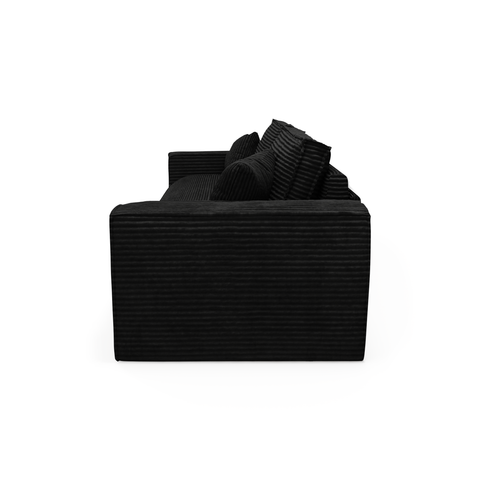 Canapé convertible express matelas 160cm RUBY Velours côtelé