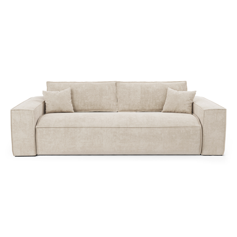 Canapé convertible express matelas 160cm RUBY Velours