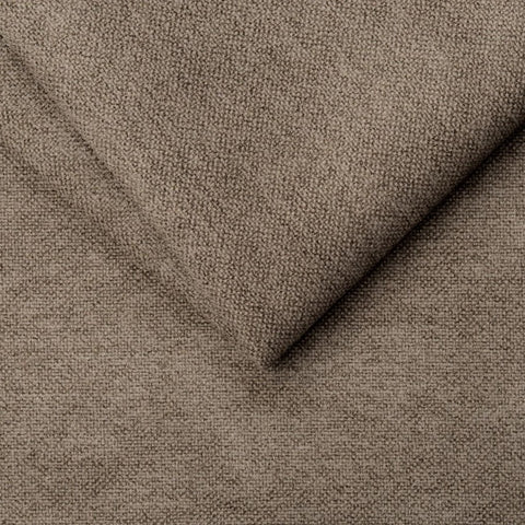 Canapé d'angle gauche avec 3 têtières inclinables SOLEN Tissu tramé