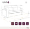 Canapé convertible express matelas 160cm UGO Velours