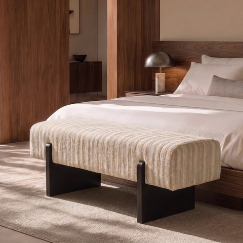 Banc VOG tissu tramé à motif