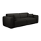 Canapé 4 places convertible YUMA tissu bouclette