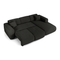 Canapé convertible grand angle droit YUMA tissu bouclette