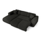 Canapé convertible grand angle gauche YUMA tissu bouclette