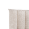 Ensemble de lit 180cm boxspring CELESTE velours gaufré