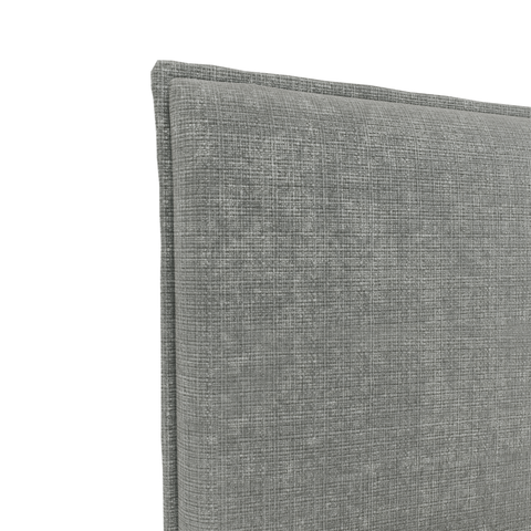 Ensemble de lit matelas premium 160cm et lit boxspring  LUNE velours gaufré