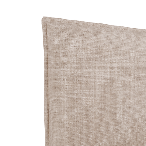 Ensemble de lit matelas premium 180cm et lit boxspring  LUNE velours gaufré