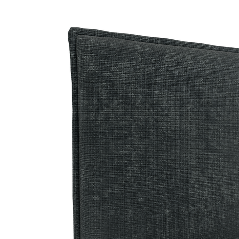 Ensemble de lit matelas premium 180cm et lit boxspring  LUNE velours gaufré