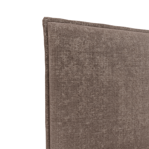 Ensemble de lit matelas premium 180cm et lit boxspring  LUNE velours gaufré
