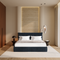 Ensemble de lit 140cm boxspring SOLANA velours chenillé