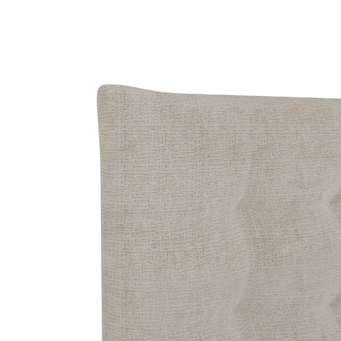 Ensemble de lit 140cm boxspring SOLANA velours chenillé