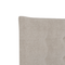 Ensemble de lit 140cm boxspring SOLANA velours chenillé