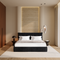 Ensemble de lit 180cm boxspring SOLANA velours chenillé