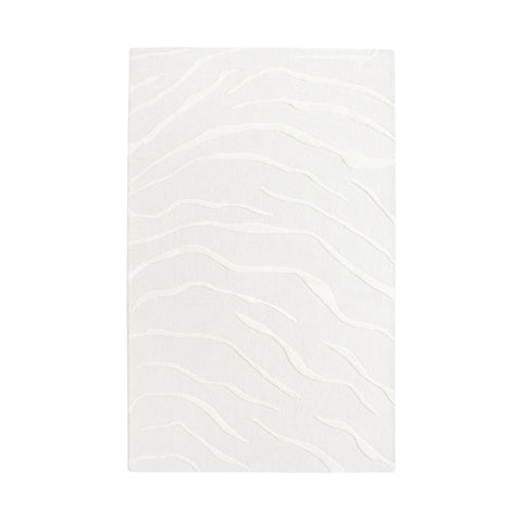 Tapis rectangulaire DAVEN en laine et viscose 200x300cm