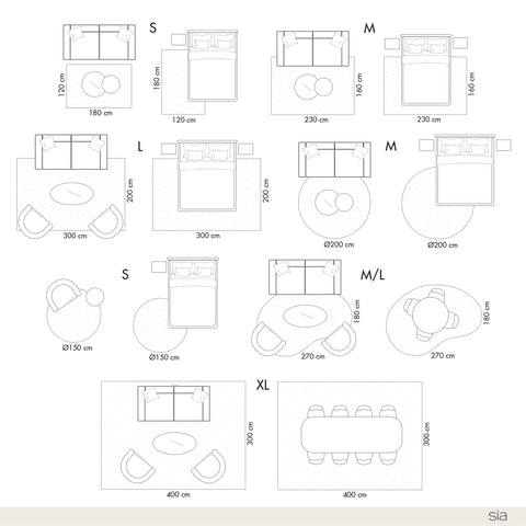 Tapis rectangulaire Nate Viscose 120x180cm