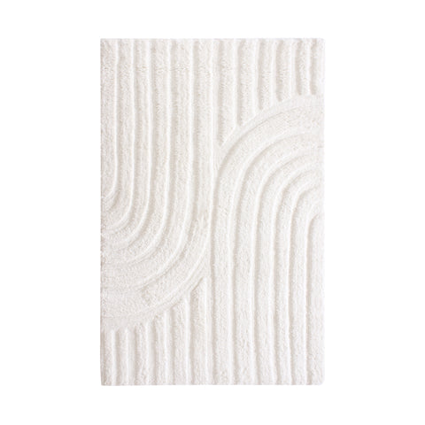 Tapis rectangulaire RODY toucher doux 160x230cm