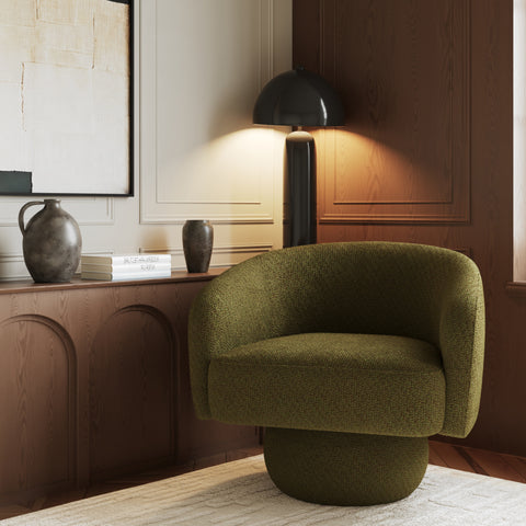Fauteuil ARLO velours bouclé