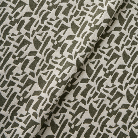 Pouf ARO tissu bouclé à motifs