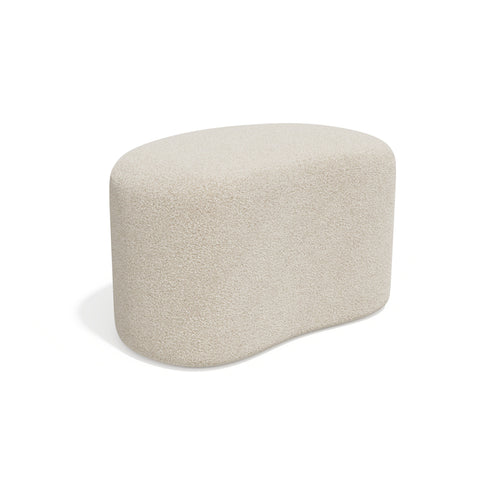 Pouf DUNE 60cm tissu bouclette