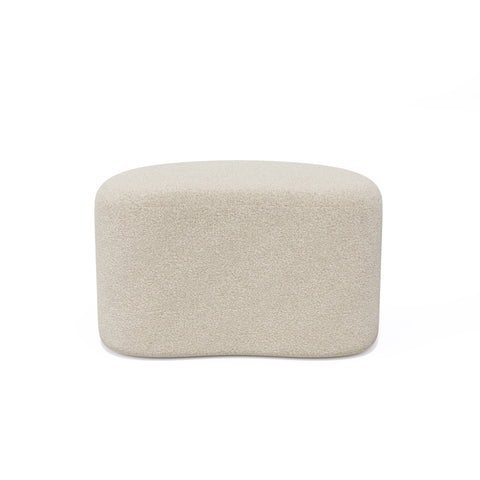 Pouf DUNE 60cm tissu bouclette