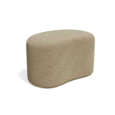 Pouf DUNE 60cm tissu bouclette