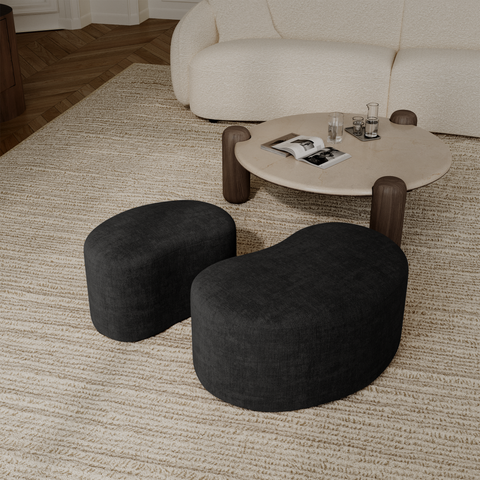 Pouf DUNE 60cm velours