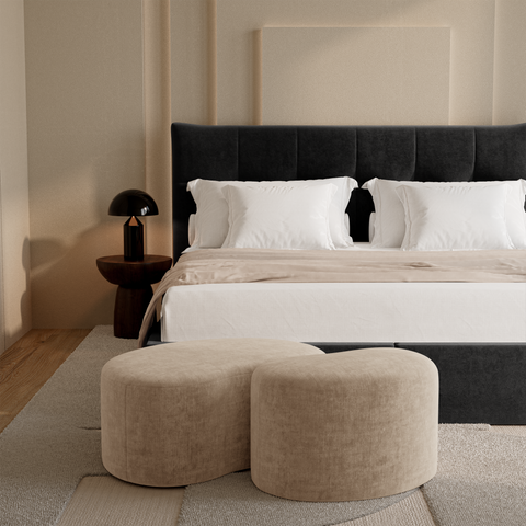 Pouf DUNE 60cm velours