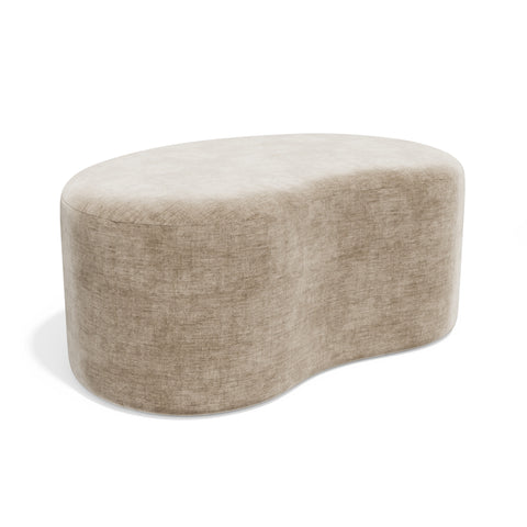 Pouf DUNE 80cm velours