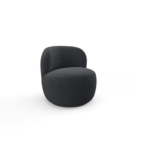 Fauteuil pivotant EDEN Tissu Bouclette