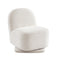 Petit fauteuil pivotant FOLL Bouclette