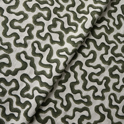 Fauteuil GABY tissu tramé à motifs