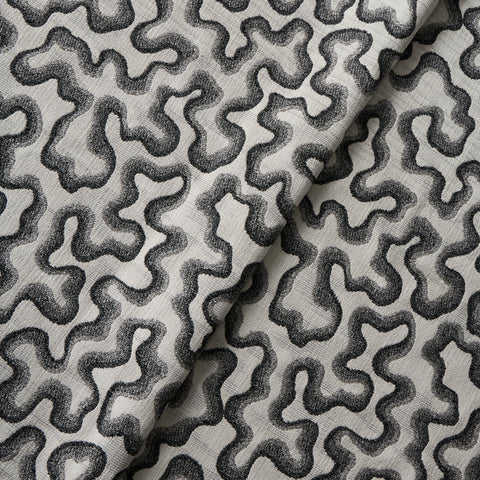 Fauteuil GABY tissu tramé à motifs