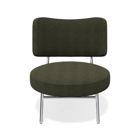 Fauteuil IGGY tissu bouclette