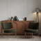 Fauteuil IGGY tissu bouclette