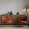 Fauteuil IGGY tissu bouclette