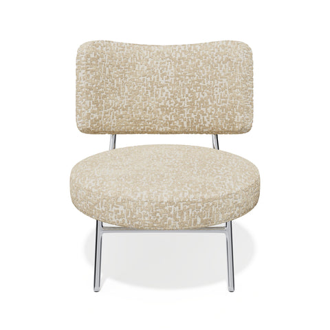 Fauteuil IGGY tissu texturé à motifs