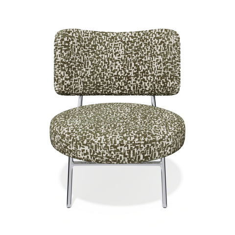 Fauteuil IGGY tissu texturé à motifs