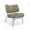 Fauteuil IGGY tissu texturé à motifs