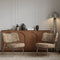 Fauteuil IGGY tissu texturé à motifs