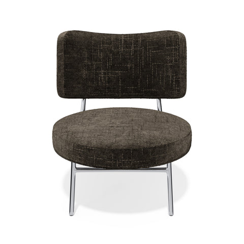 Fauteuil IGGY velours tramé