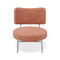 Fauteuil IGGY velours tramé