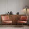 Fauteuil IGGY velours tramé