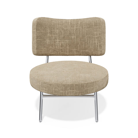 Fauteuil IGGY velours tramé