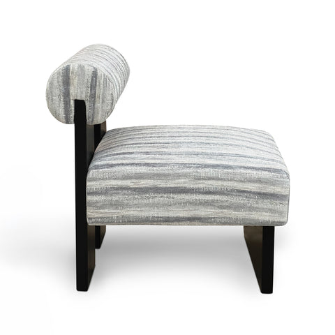 Fauteuil IRO tissu texturé à motifs