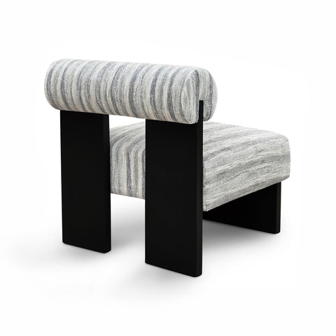 Fauteuil IRO tissu texturé à motifs
