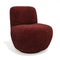 Fauteuil pivotant IVY velours tramé