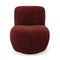 Fauteuil pivotant IVY velours tramé