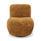 Fauteuil pivotant IVY velours tramé